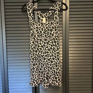 Smash + Tess The Shorty Romperalls Lexi Leopard - Size S